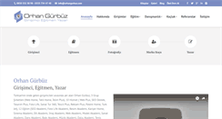 Desktop Screenshot of orhangurbuz.com